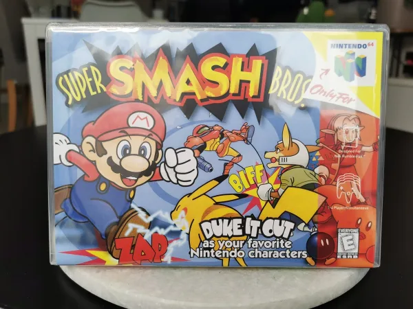 Super Smash Bros. N64 Replacement Case – main photo