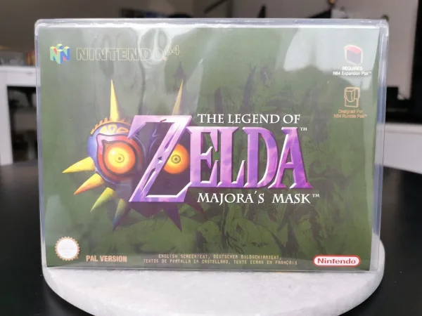 The Legend of Zelda: Majora's Mask N64 Replacement Case – main photo