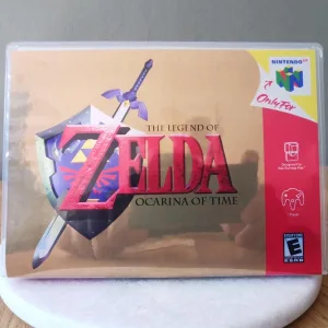 The Legend of Zelda: Ocarina of Time N64 Replacement Case – main photo