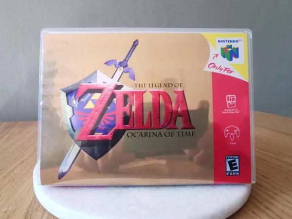 The Legend of Zelda: Ocarina of Time N64 Replacement Case – main photo