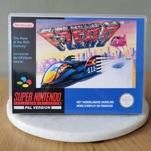 F-Zero SNES Replacement Case – main photo