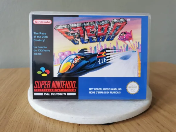 F-Zero SNES Replacement Case – main photo