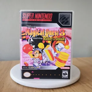 Magical Quest 3: Mickey & Donald SNES Replacement Case – main photo