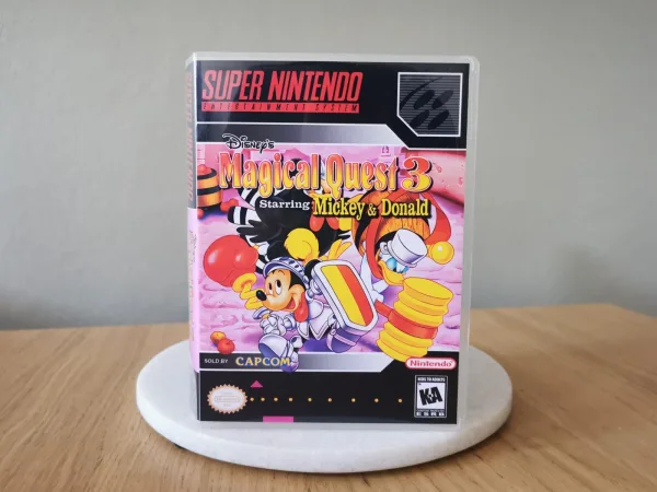 Magical Quest 3: Mickey & Donald SNES Replacement Case – main photo