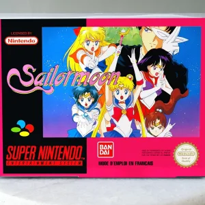 Sailor Moon SNES Replacement Case – main photo