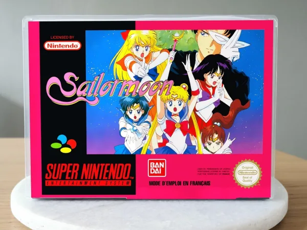 Sailor Moon SNES Replacement Case – main photo