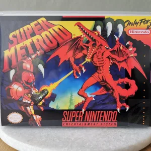 Super Metroid SNES Replacement Case – main photo
