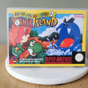 Super Mario World 2: Yoshi's Island SNES Replacement Case – main photo