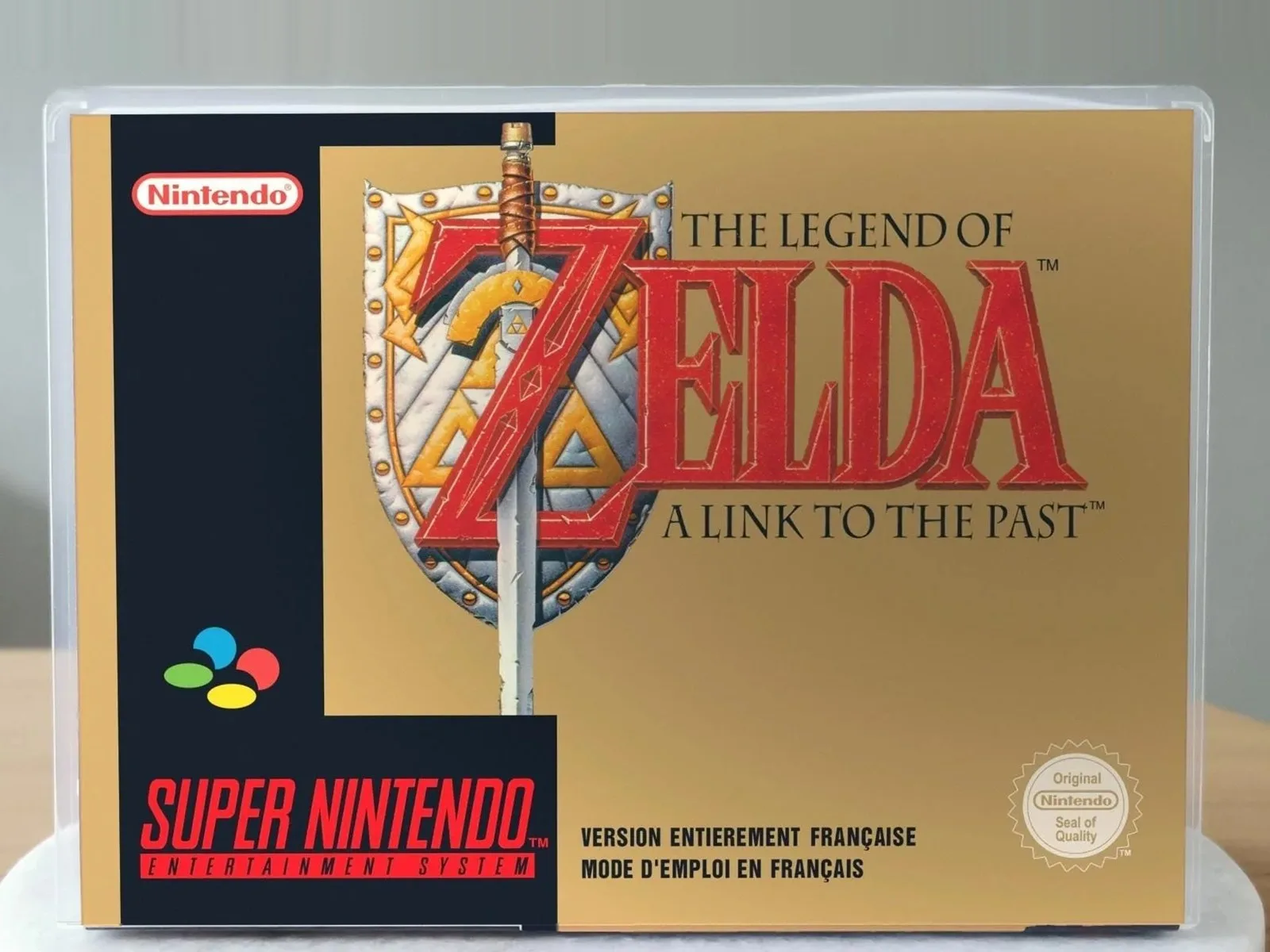 The Legend of Zelda: A Link to the Past SNES Replacement Case – main photo