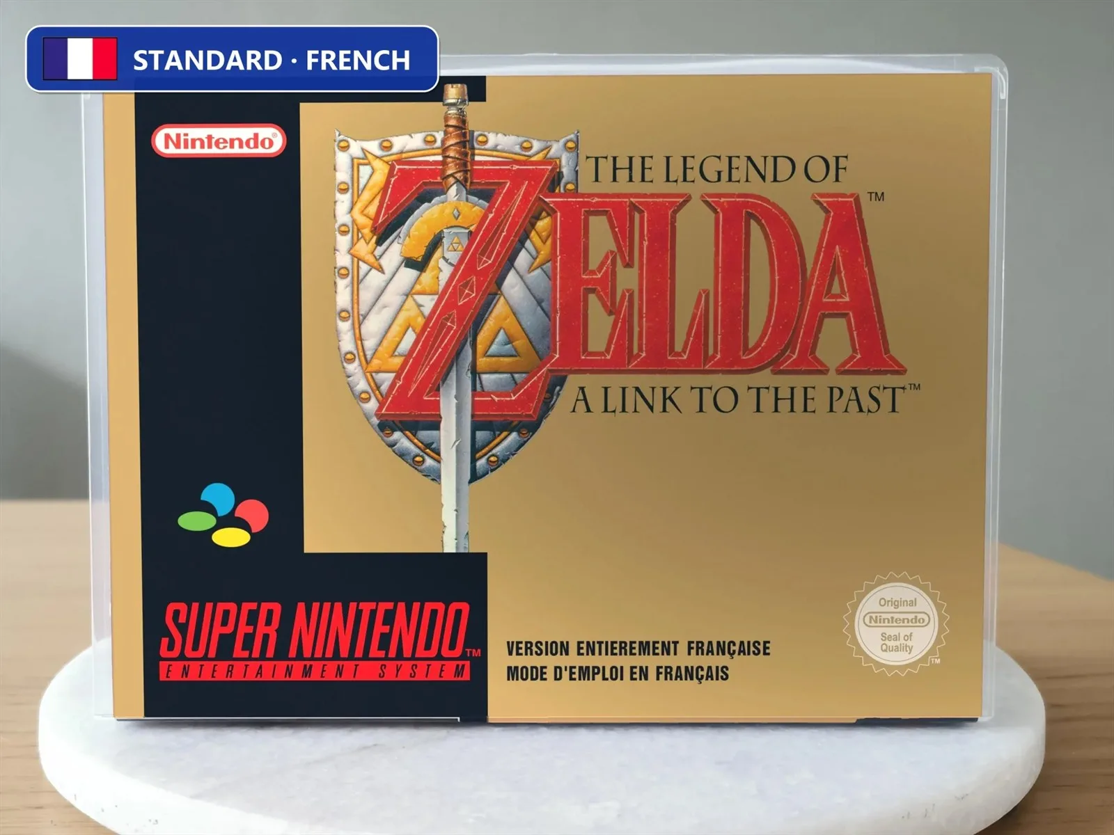 The Legend of Zelda: A Link to the Past SNES Replacement Case, view 21
