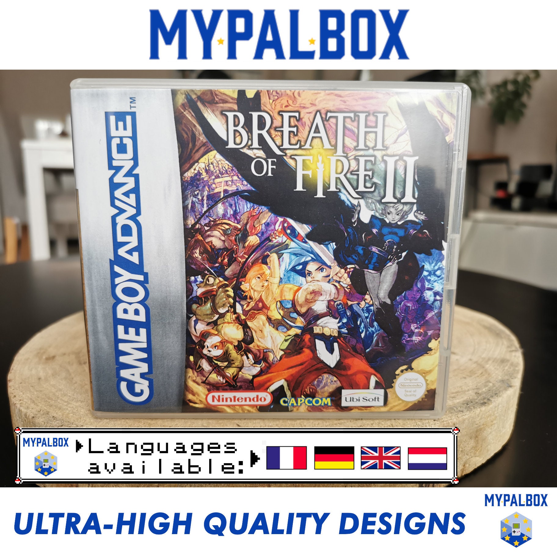 Breath of Fire II GBA Replacement Case, view 9