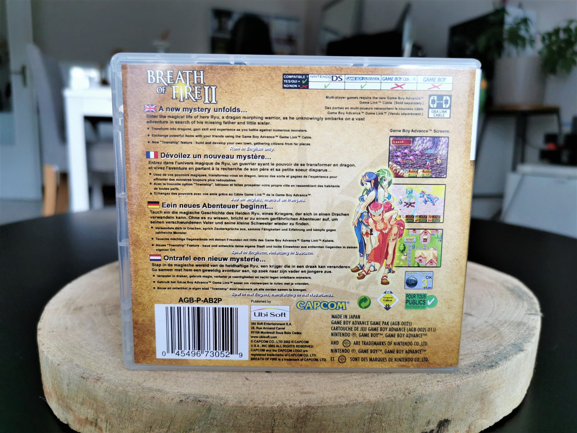 Breath of Fire II GBA Replacement Case, view 3