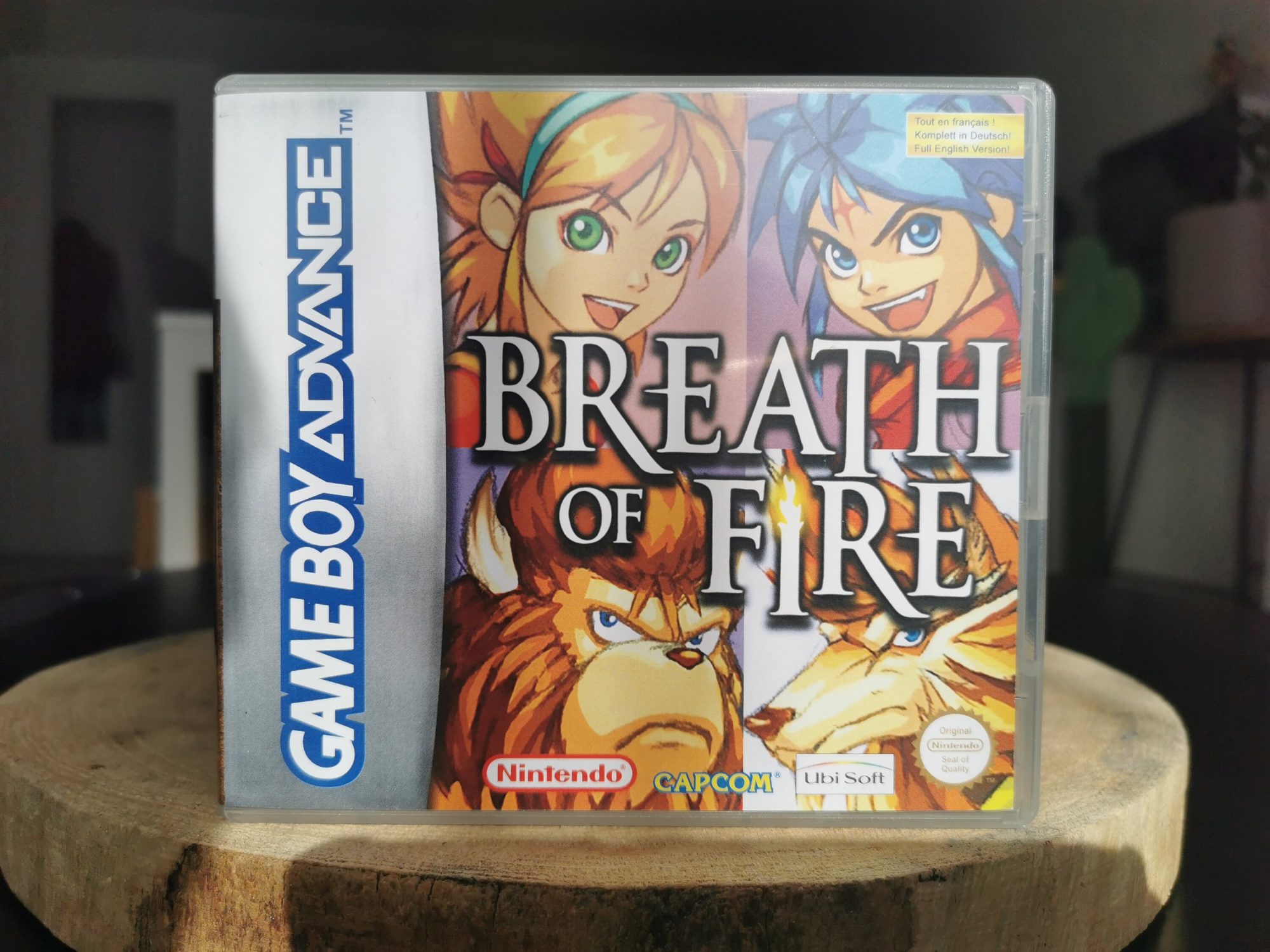 Breath of Fire GBA Replacement Case, Standard (no holo) finish
