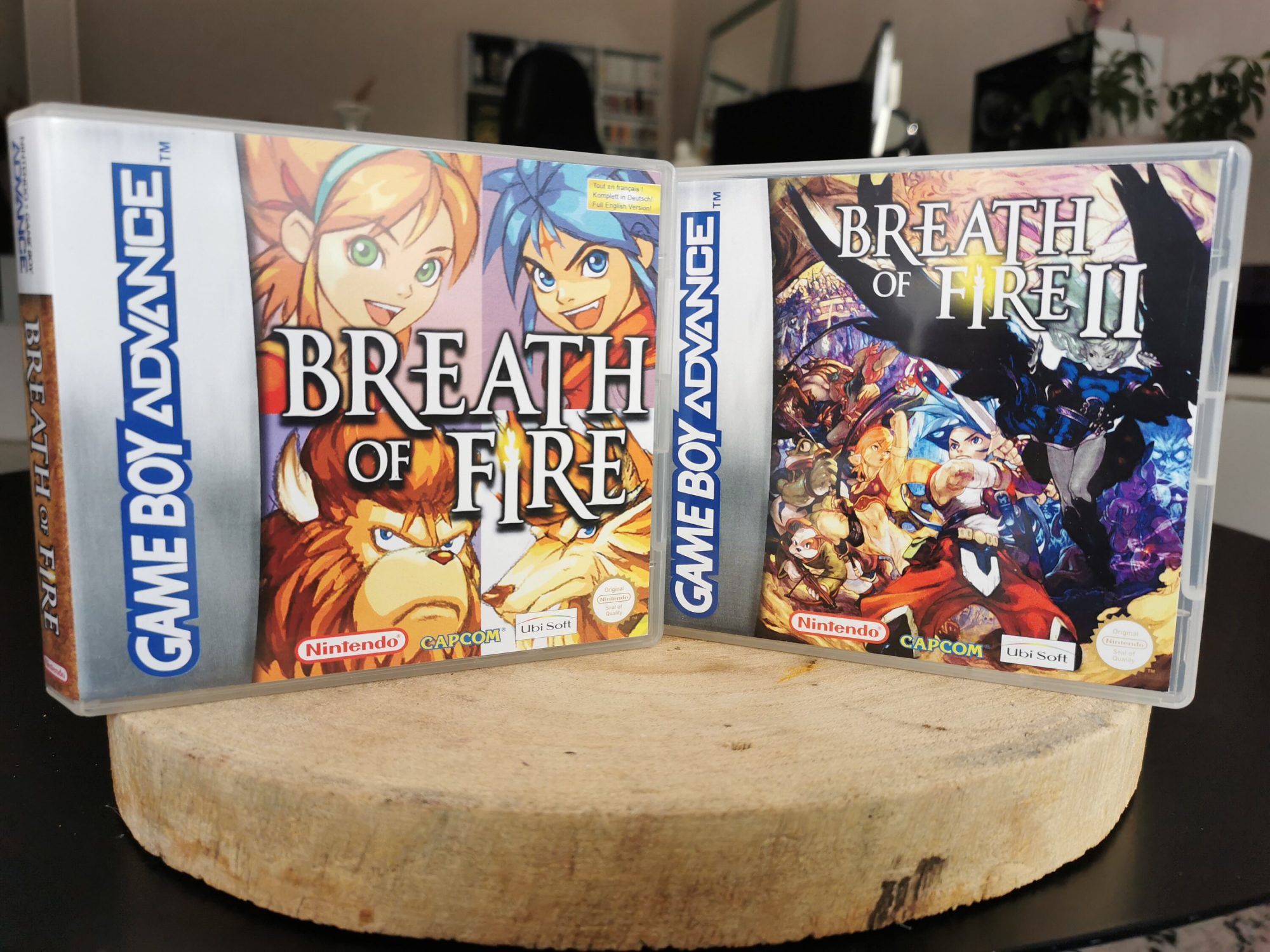 Breath of Fire GBA Replacement Case, view 4