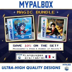 Harry Potter GBC Case Bundle, 2 Custom Game Cases Bundle (10% off)