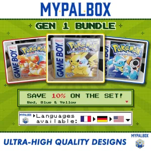 Pokémon Red, Blue, Yellow GB Case Bundle – main photo