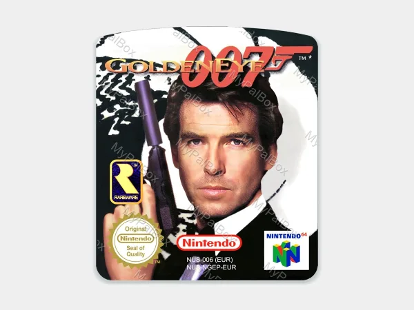 GoldenEye 007 N64 Replacement Label – main photo