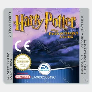 Harry Potter and the Philosopher's Stone GBC Replacement Label – main photo
