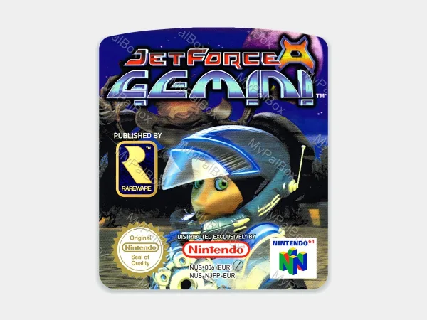 Jet Force Gemini N64 Replacement Label – main photo