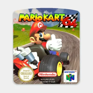 Mario Kart 64 N64 Replacement Label – main photo