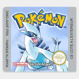 Pokémon Silver GBC Replacement Label – main photo