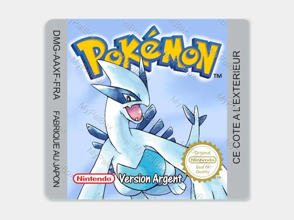 Pokémon Silver GBC Replacement Label – main photo