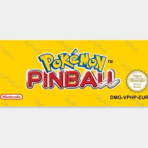 Pokémon Pinball GBC Replacement Label – main photo