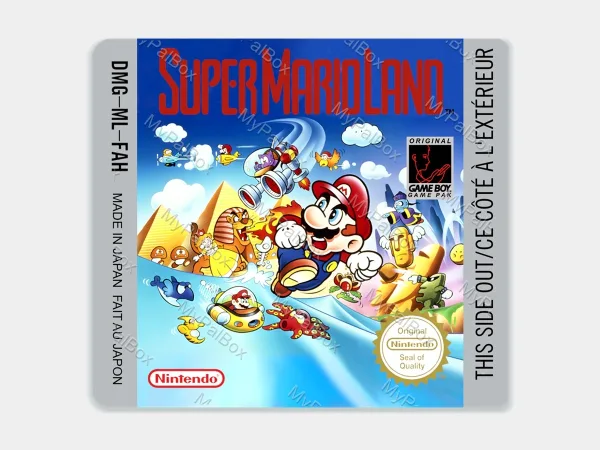 Super Mario Land GB Replacement Label – main photo