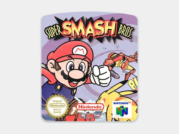 Super Smash Bros. N64 Replacement Label – main photo