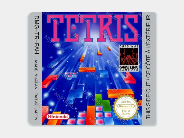 Tetris GB Replacement Label – main photo