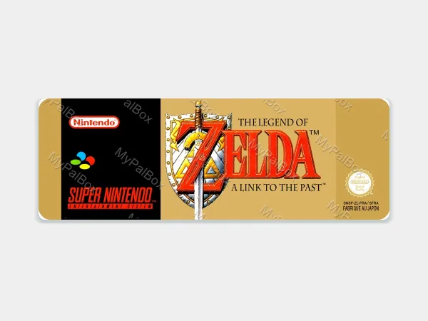 The Legend of Zelda: A Link to the Past SNES Replacement Label – main photo