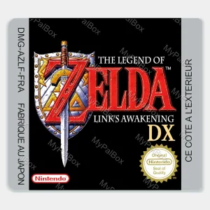The Legend of Zelda: Link's Awakening DX GBC Replacement Label – main photo