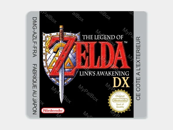 The Legend of Zelda: Link's Awakening DX GBC Replacement Label – main photo