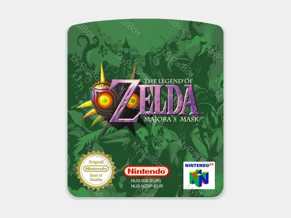 The Legend of Zelda: Majora's Mask N64 Replacement Label – main photo