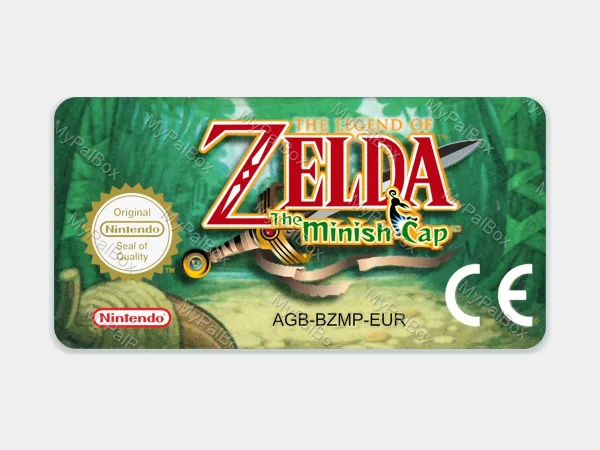 The Legend of Zelda: The Minish Cap GBA Replacement Label – main photo