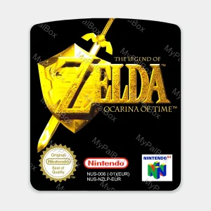 The Legend of Zelda: Ocarina of Time N64 Replacement Label – main photo