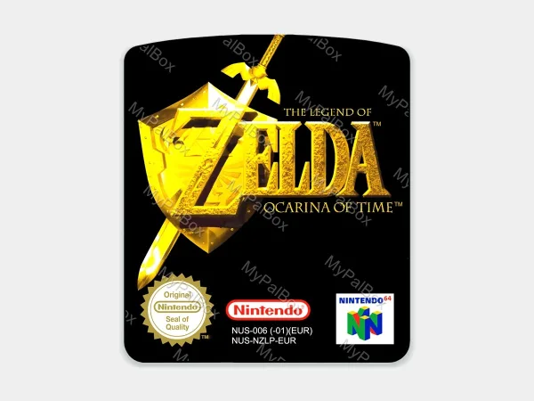 The Legend of Zelda: Ocarina of Time N64 Replacement Label – main photo