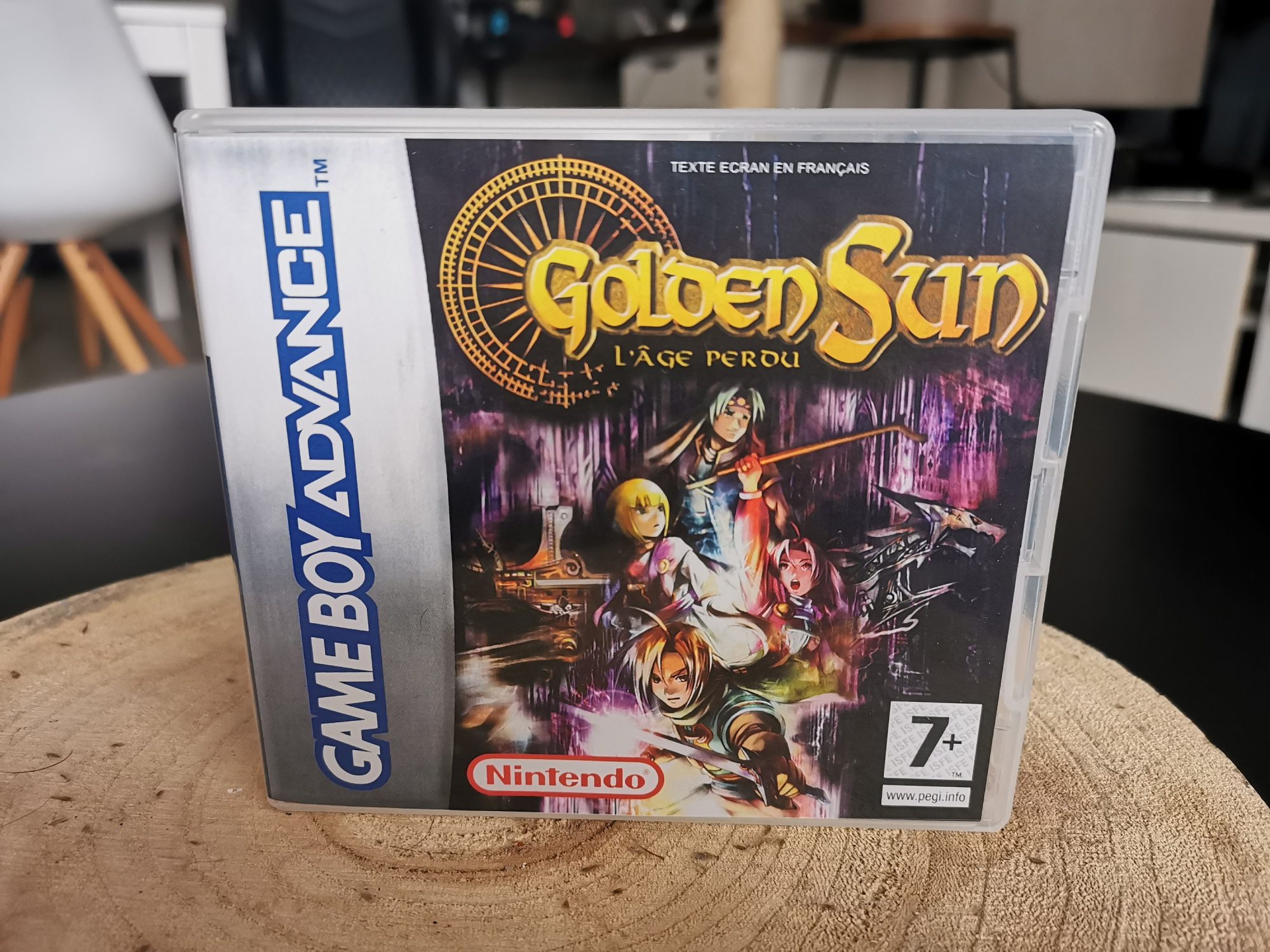 Golden Sun: The Lost Age GBA Replacement Case, French version