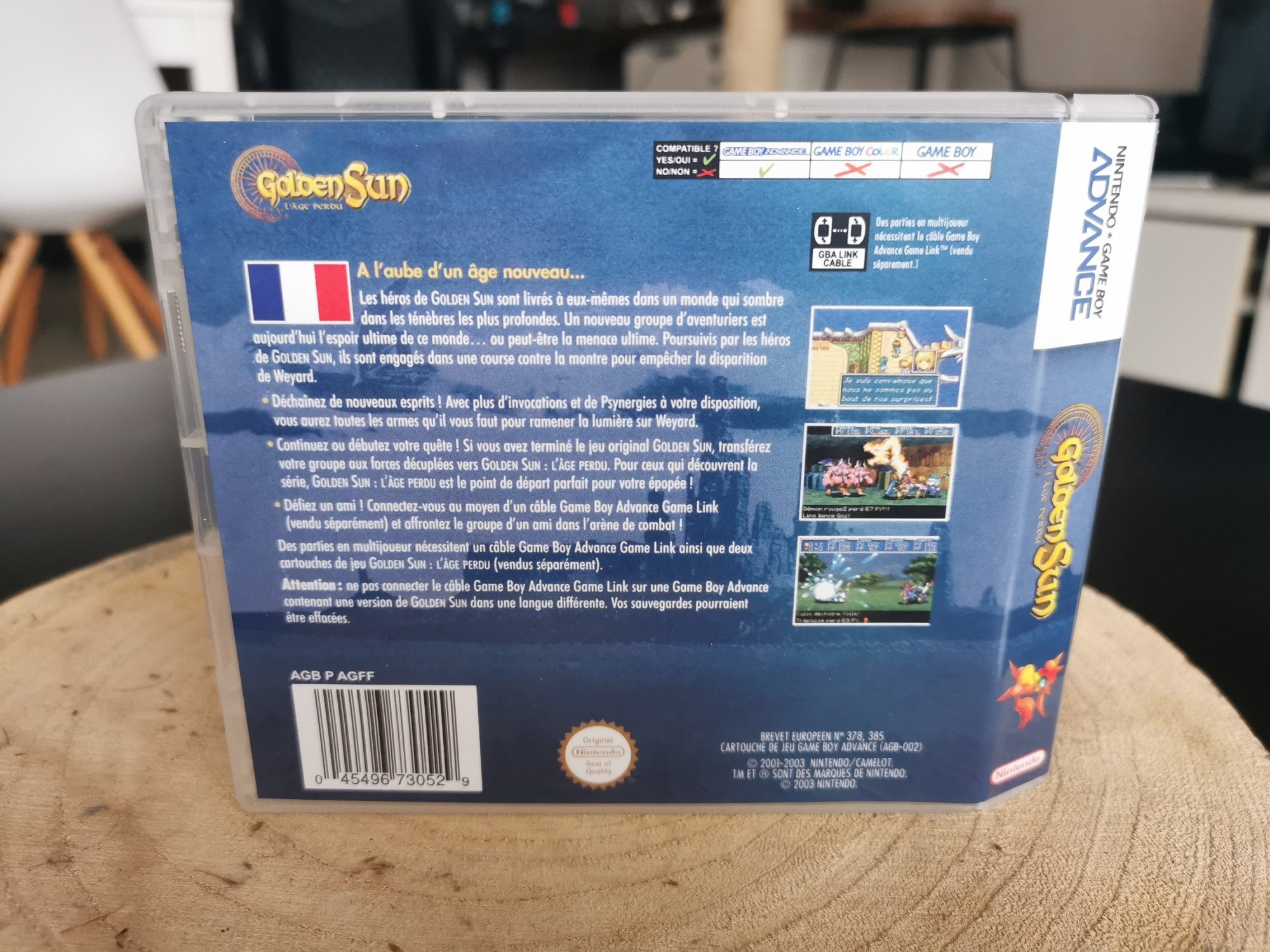 Golden Sun: The Lost Age GBA Replacement Case, view 5