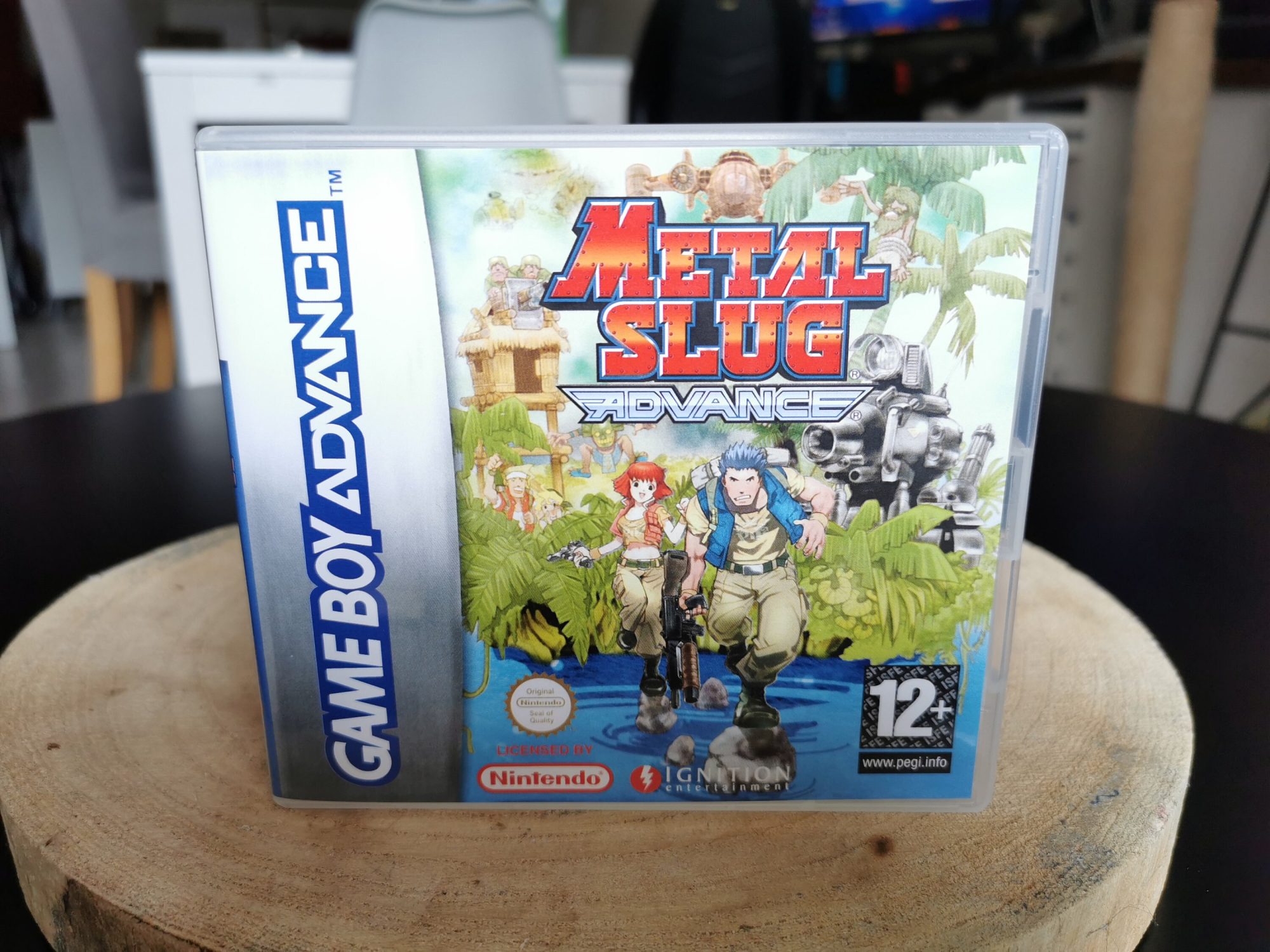 Metal Slug Advance GBA Replacement Case, view 2