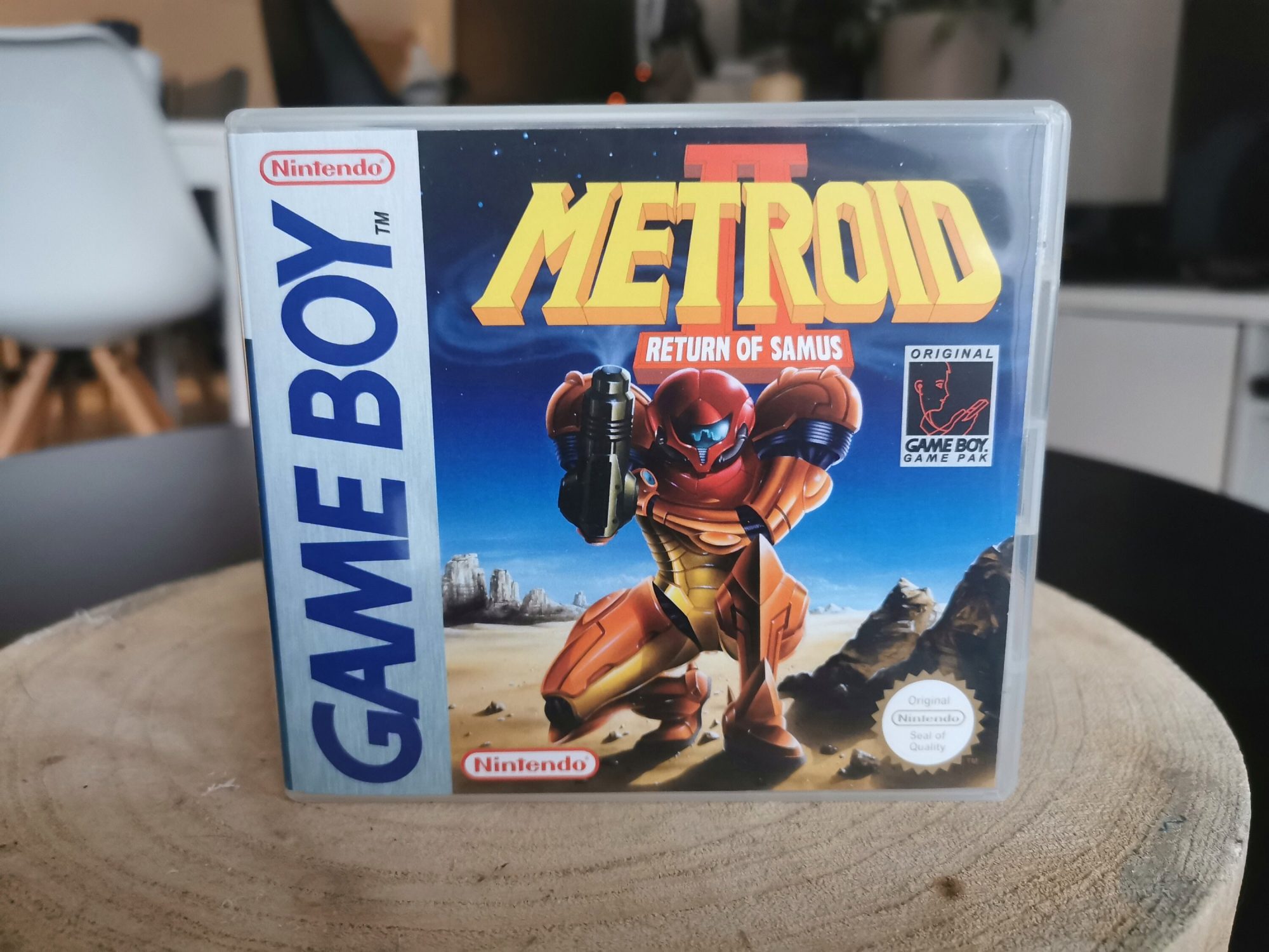 Metroid II: Return of Samus GB Replacement Case, English (UK) version