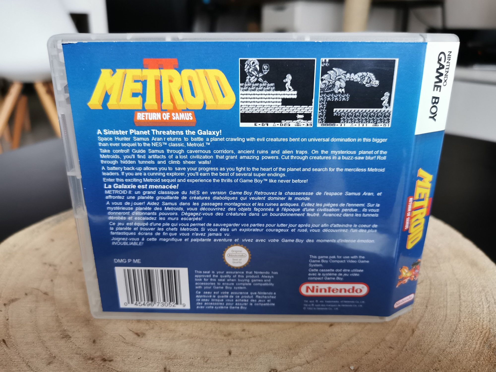 Metroid II: Return of Samus GB Replacement Case, view 5