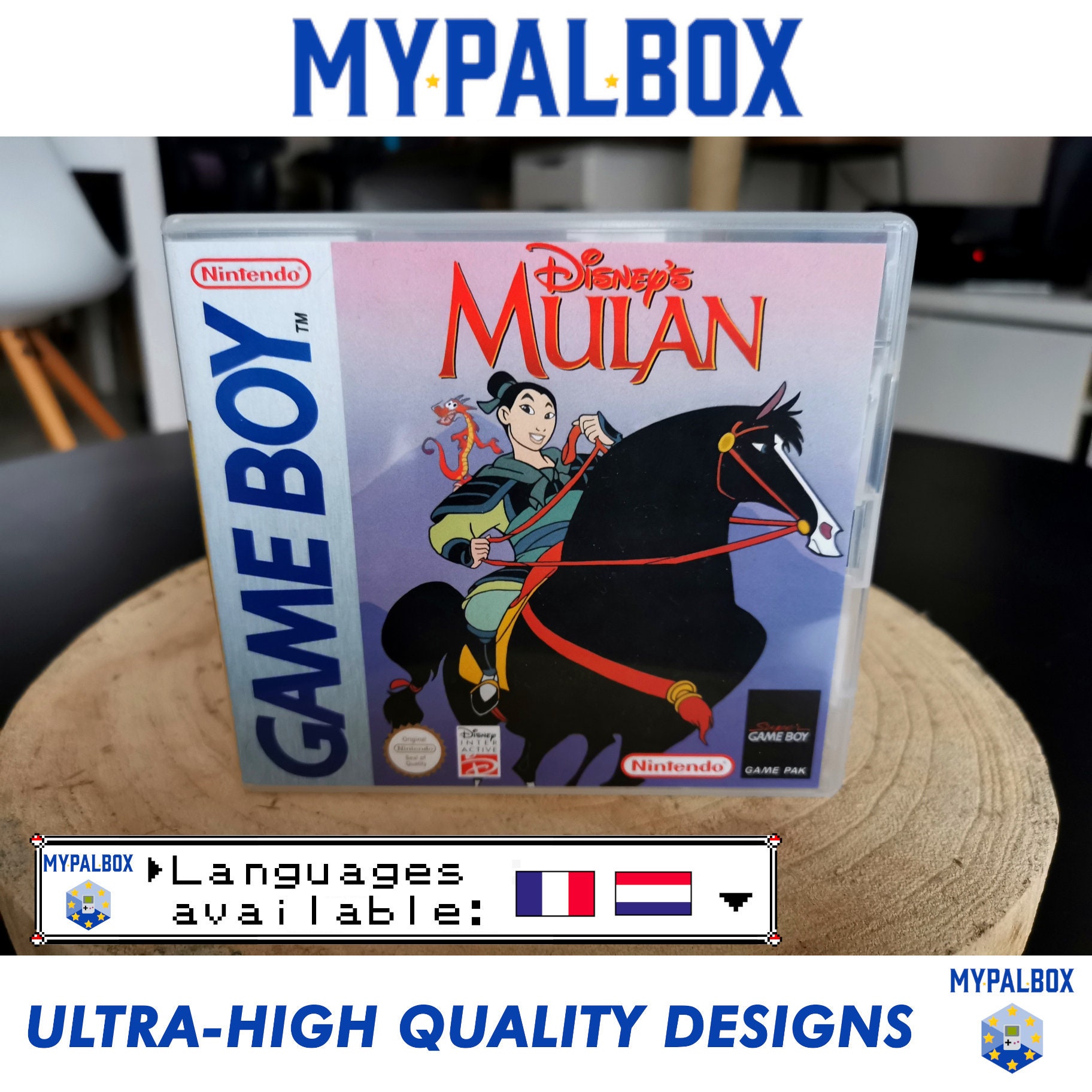 Mulan GB Replacement Case, view 7