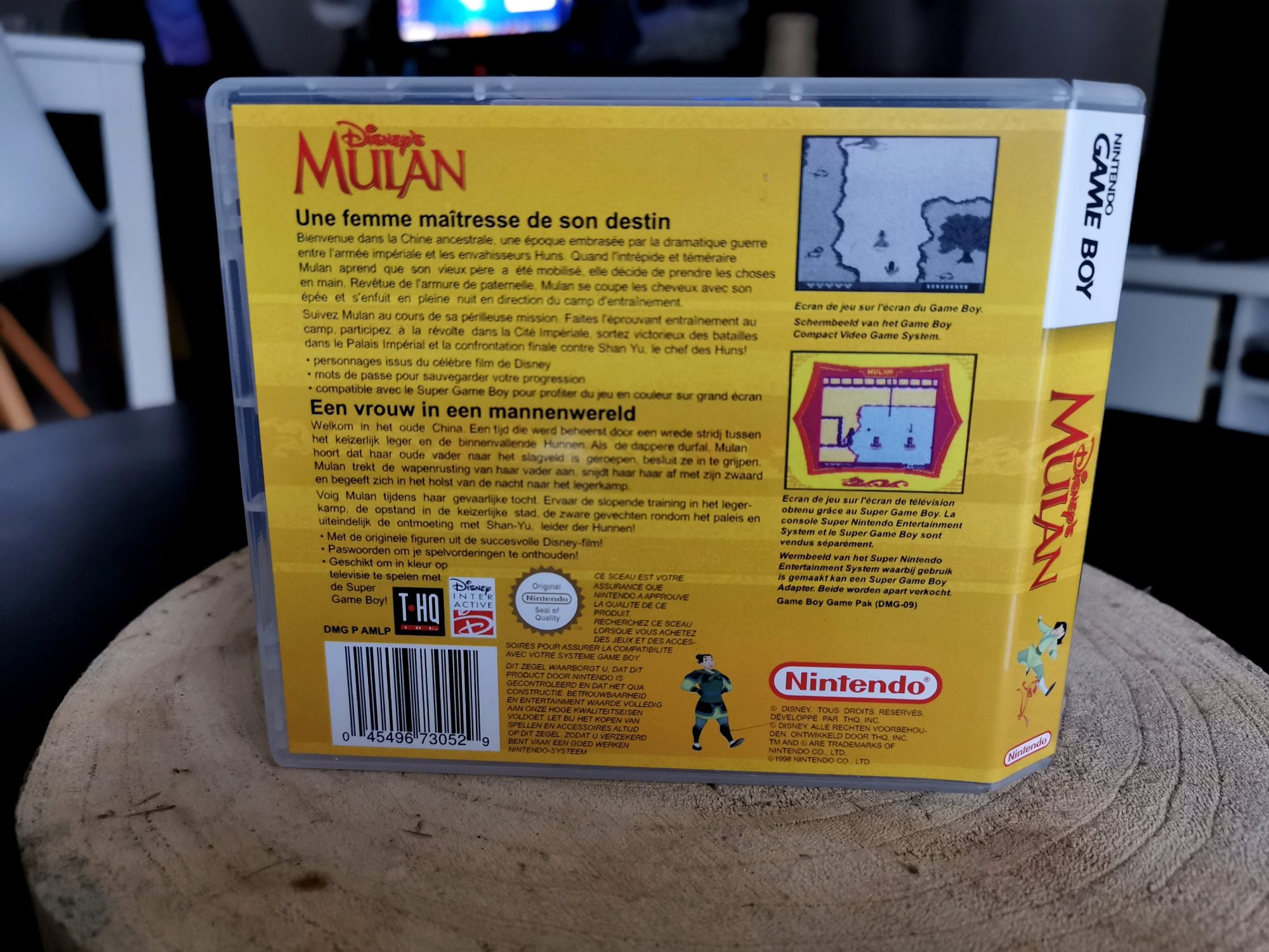 Mulan GB Replacement Case, view 3