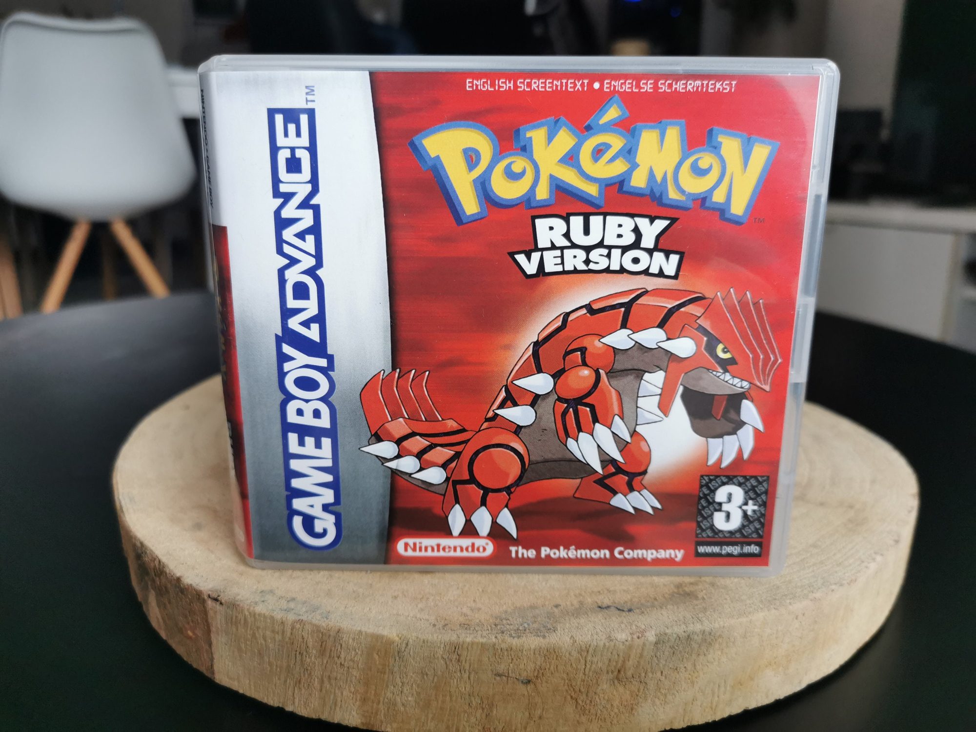 Pokémon Ruby GBA Replacement Case, English / Dutch (UK/NL) version