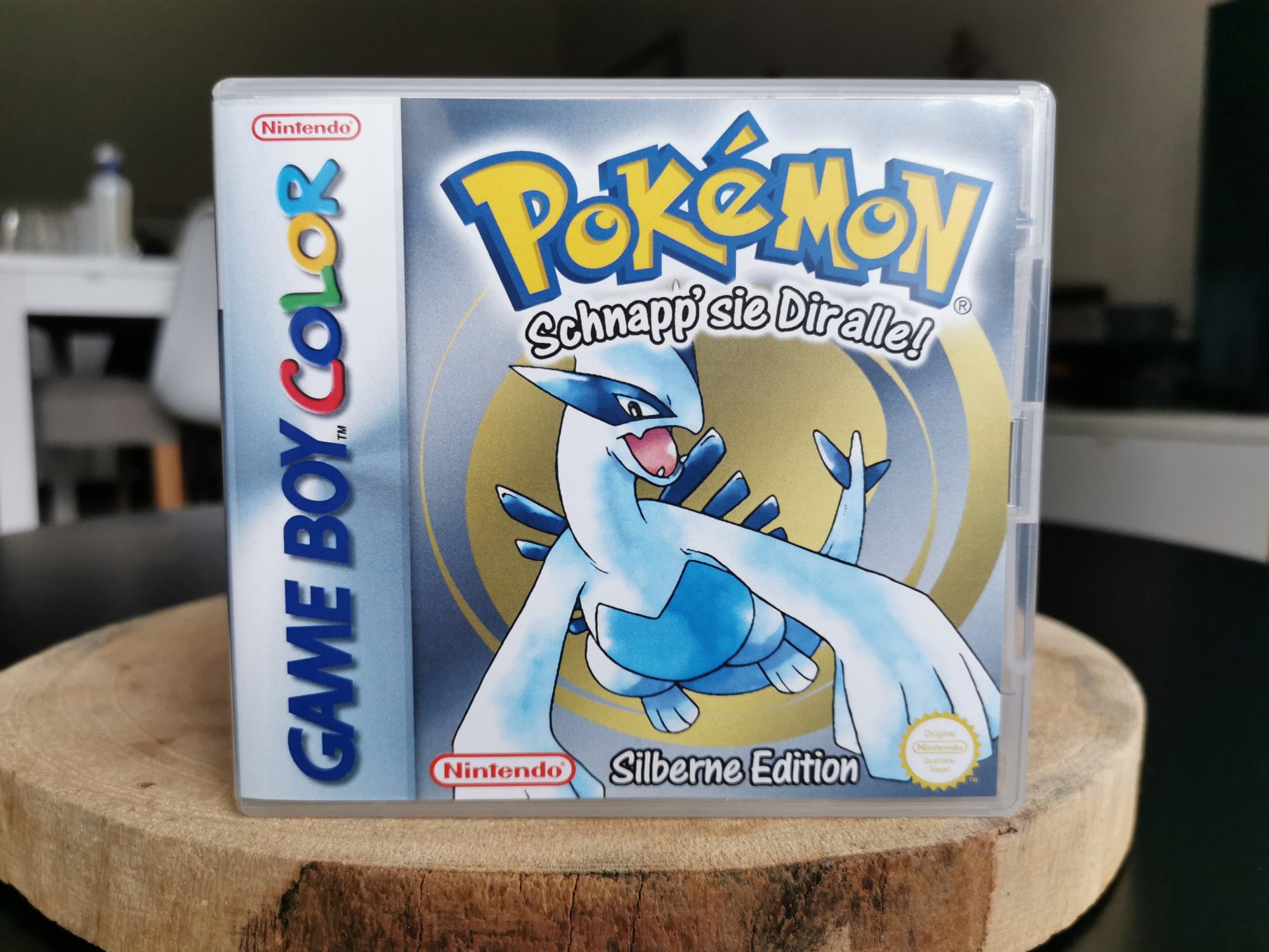 Boîte de remplacement Pokémon Argent GBC, version Allemande