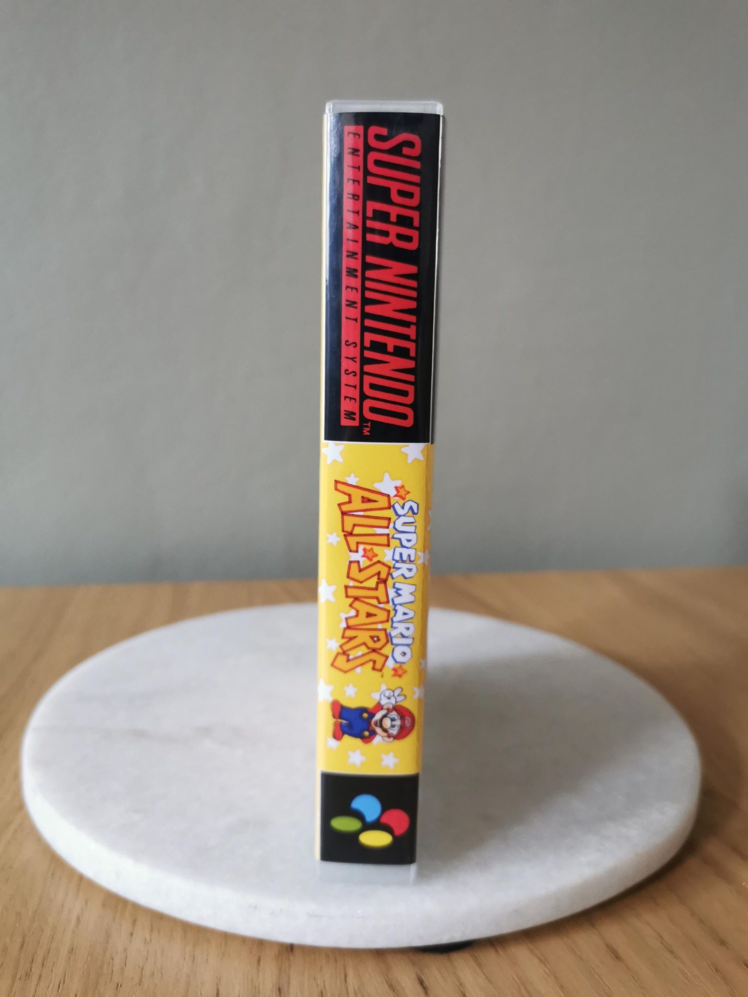 Super Mario All-Stars SNES Ersatzhülle, Ansicht 4