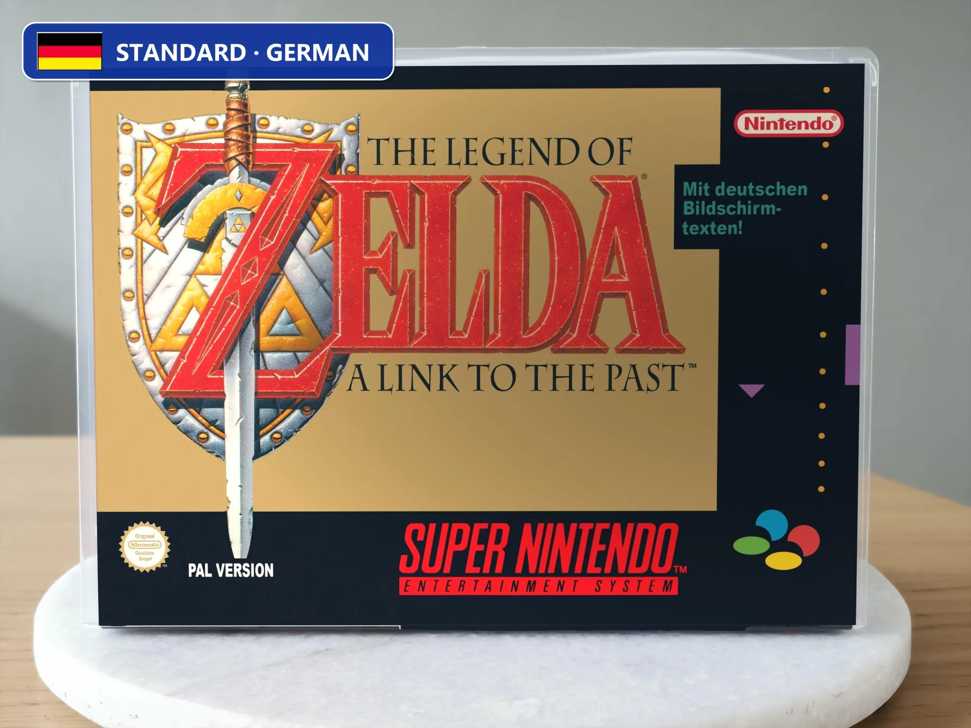 The Legend of Zelda: A Link to the Past SNES Replacement Case, view 8