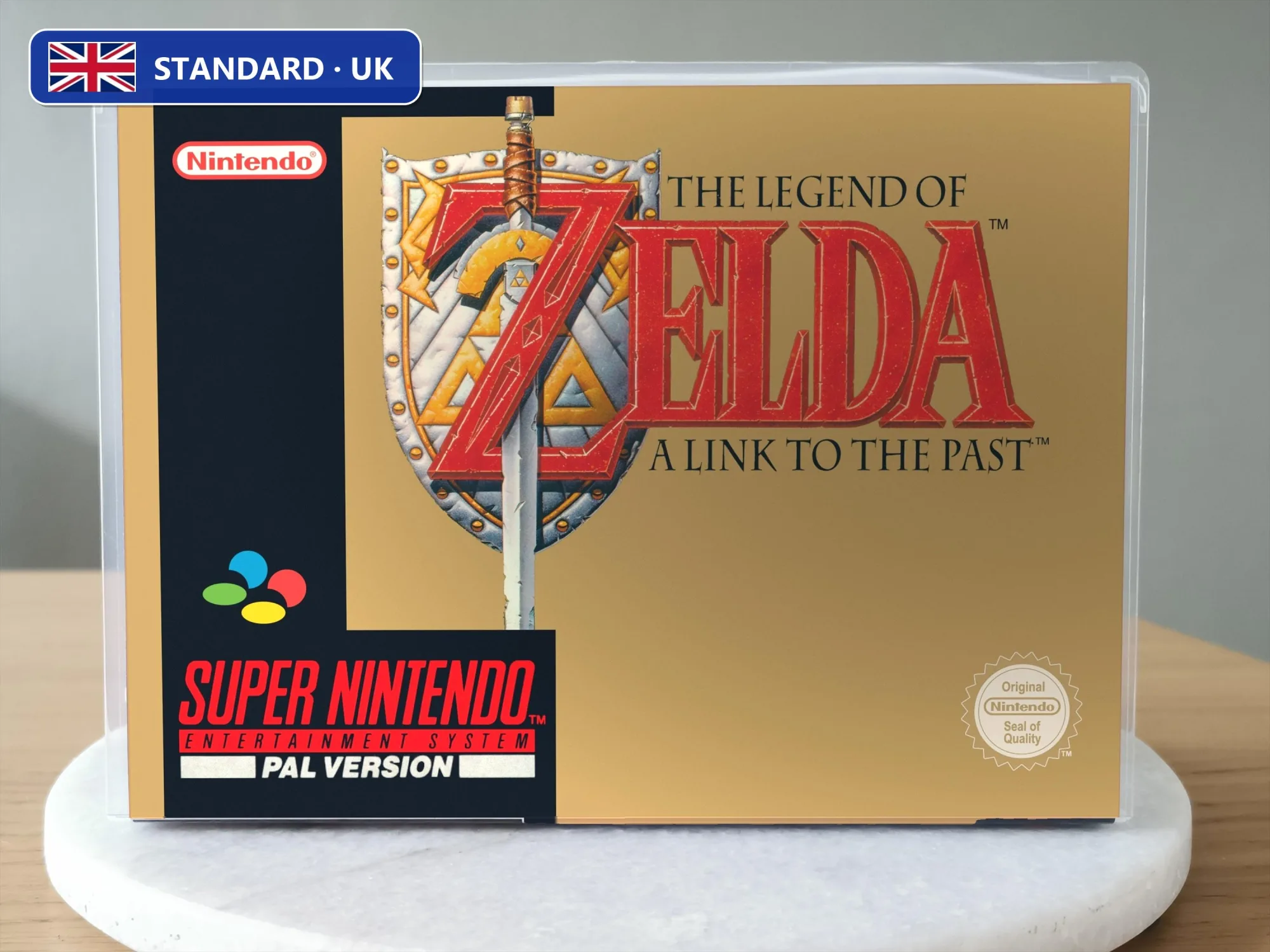 The Legend of Zelda: A Link to the Past SNES Replacement Case, view 10