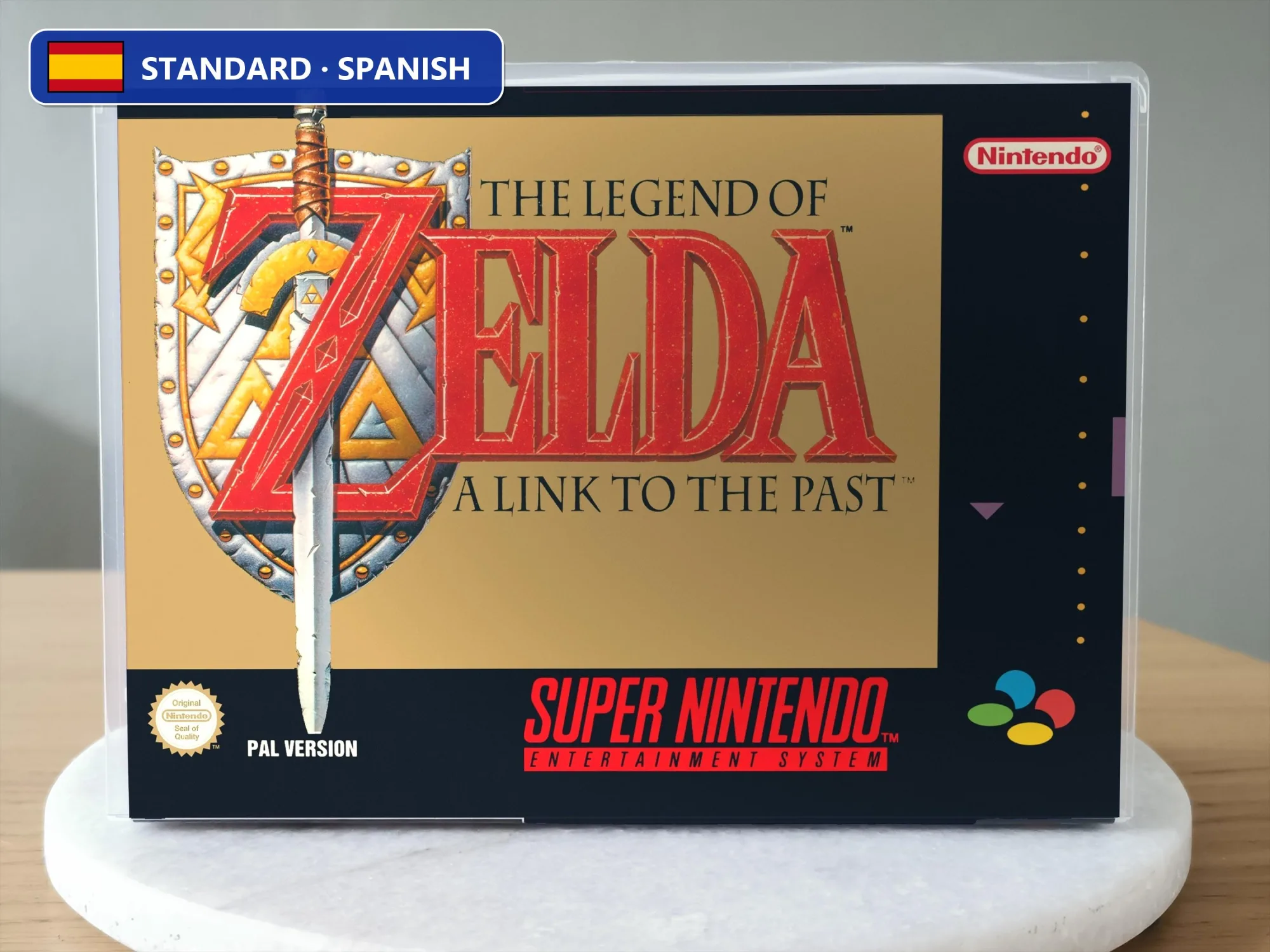 The Legend of Zelda: A Link to the Past SNES Replacement Case, view 15